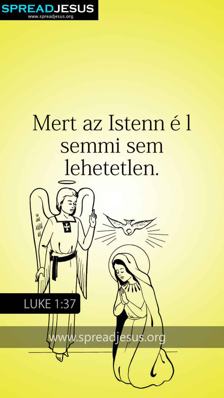 INDONESIAN BIBLE QUOTES LUKE 1:37