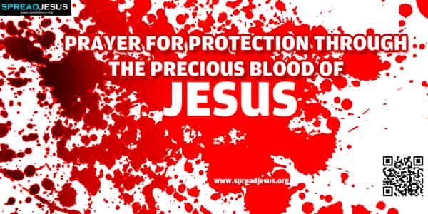 prayer to the blood of jesus for protection