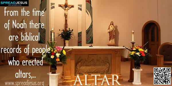 Biblical Definition Of ALTAR