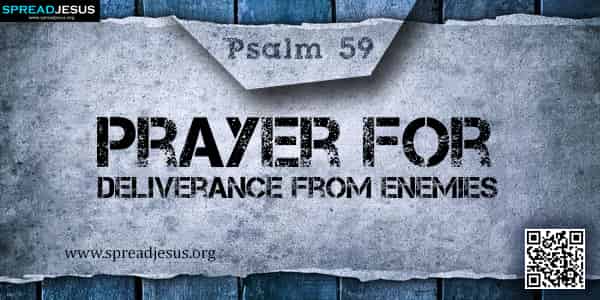 psalms prayer against enemies