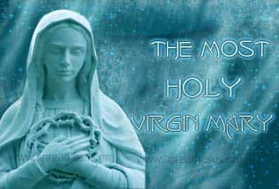 Immaculate conception-The most Holy Virgin Mary