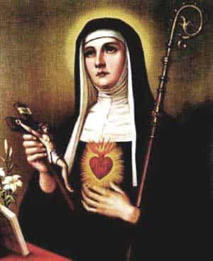 Saint Gertrude the Great  Catholic Saint