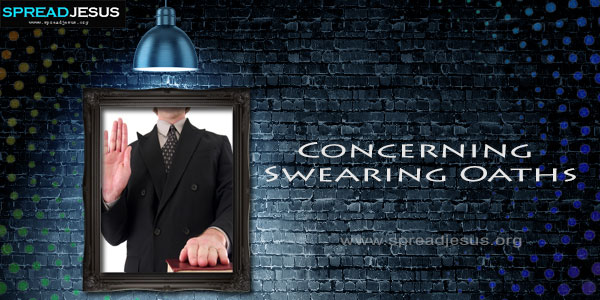 Concerning Swearing Oaths
