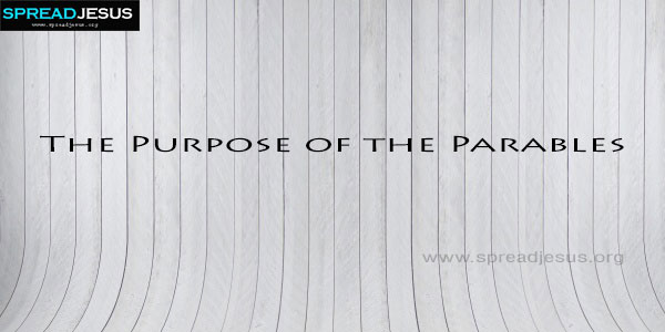 The Purpose of the Parables