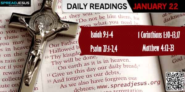 Daily Readings January 22
