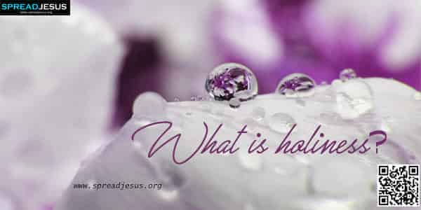 What is holiness?