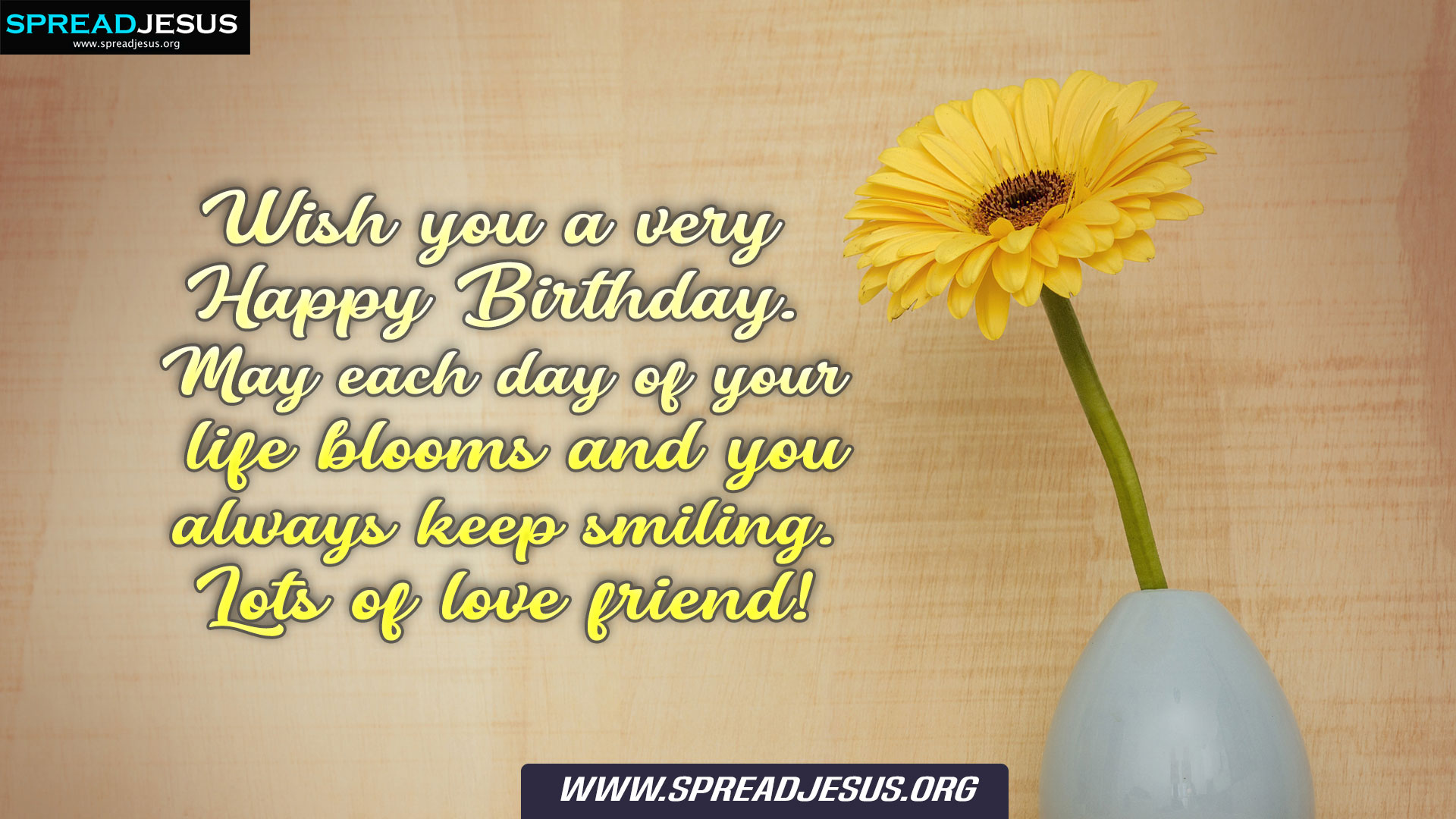 Wish you a very Happy Birthday Lots of love friend Happy Birthday ...