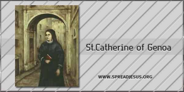 St Catherine of Genoa Widow