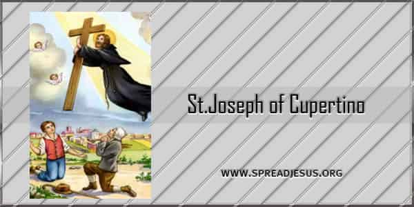 St Joseph of Cupertino