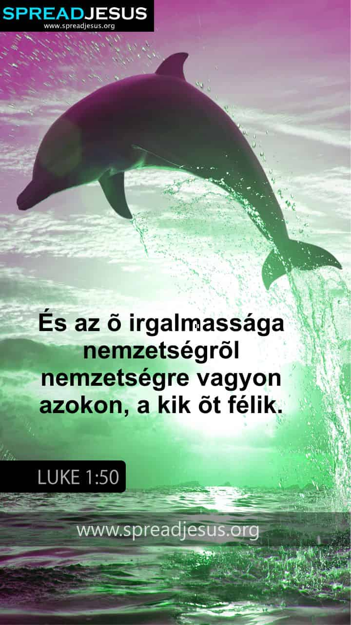 HUNGARIAN BIBLE QUOTES LUKE 1:50 WHATSAPP-MOBILE WALLPAPER