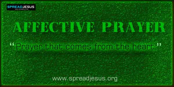 Affective prayer