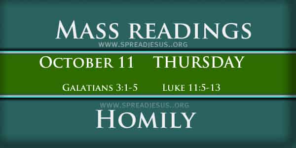 Mass Readings October 11