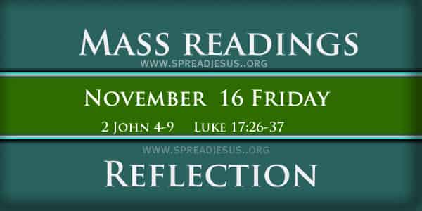 Mass Readings November 16