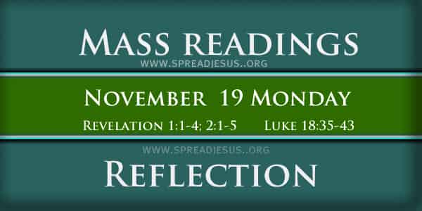 Mass Readings November 19