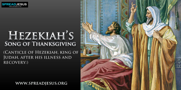 Hezekiah’s Song of Thanksgiving