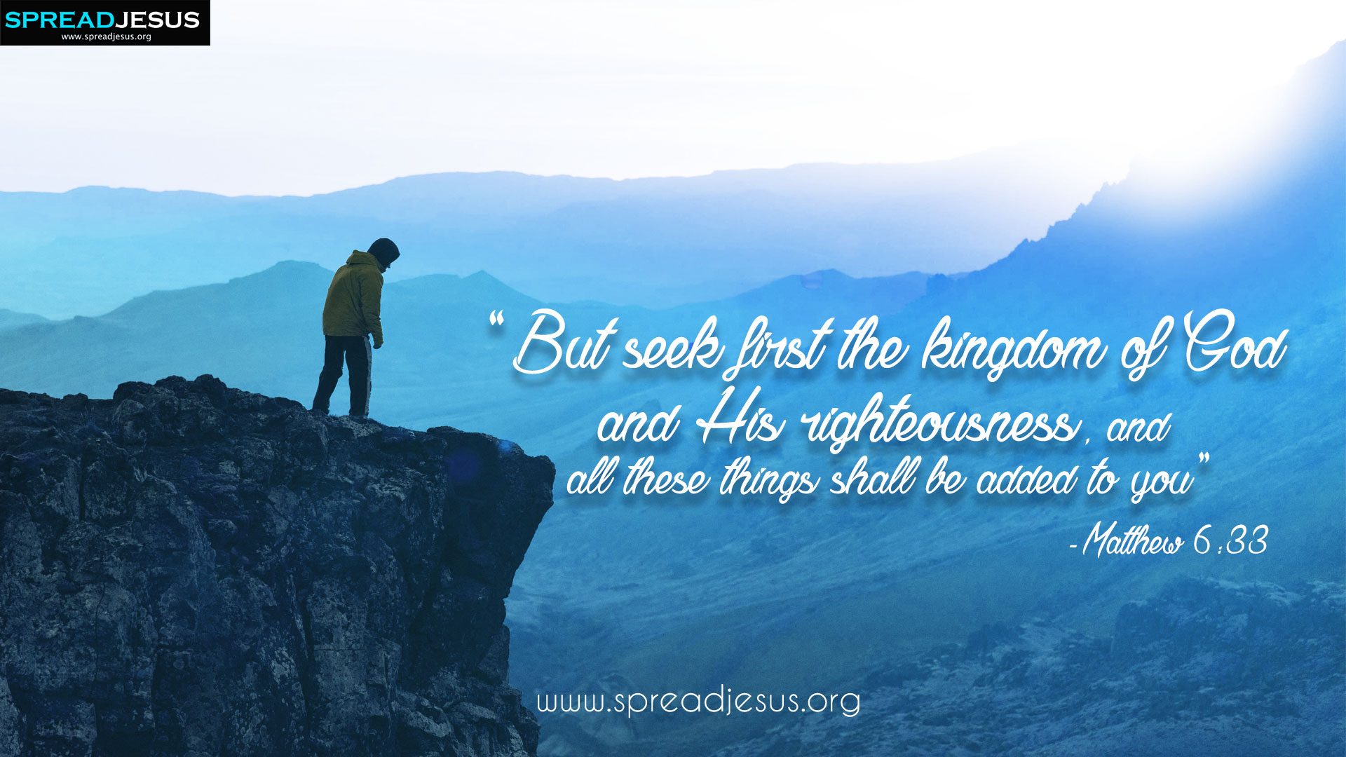 Bible Quotes Matthew 6:33 HD-Wallpapers