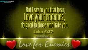 BIBLE QUOTES Luke 6:27