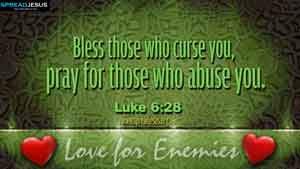 BIBLE QUOTES  Luke 6:28