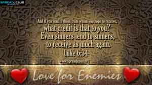 BIBLE QUOTES Luke 6:34