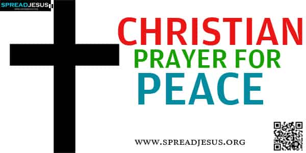 CHRISTIAN PRAYER FOR PEACE