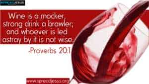 BIBLE QUOTES Proverbs 20:1