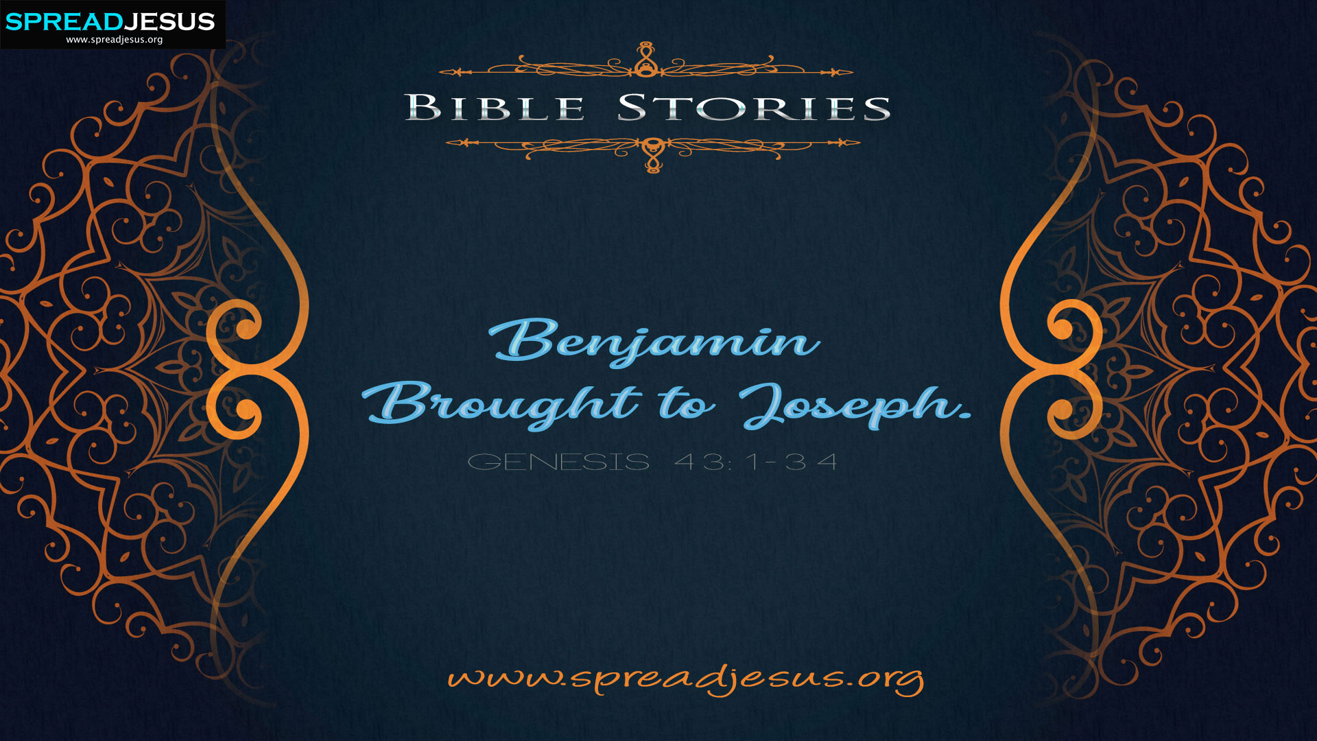 Benjamin Brought to Joseph
