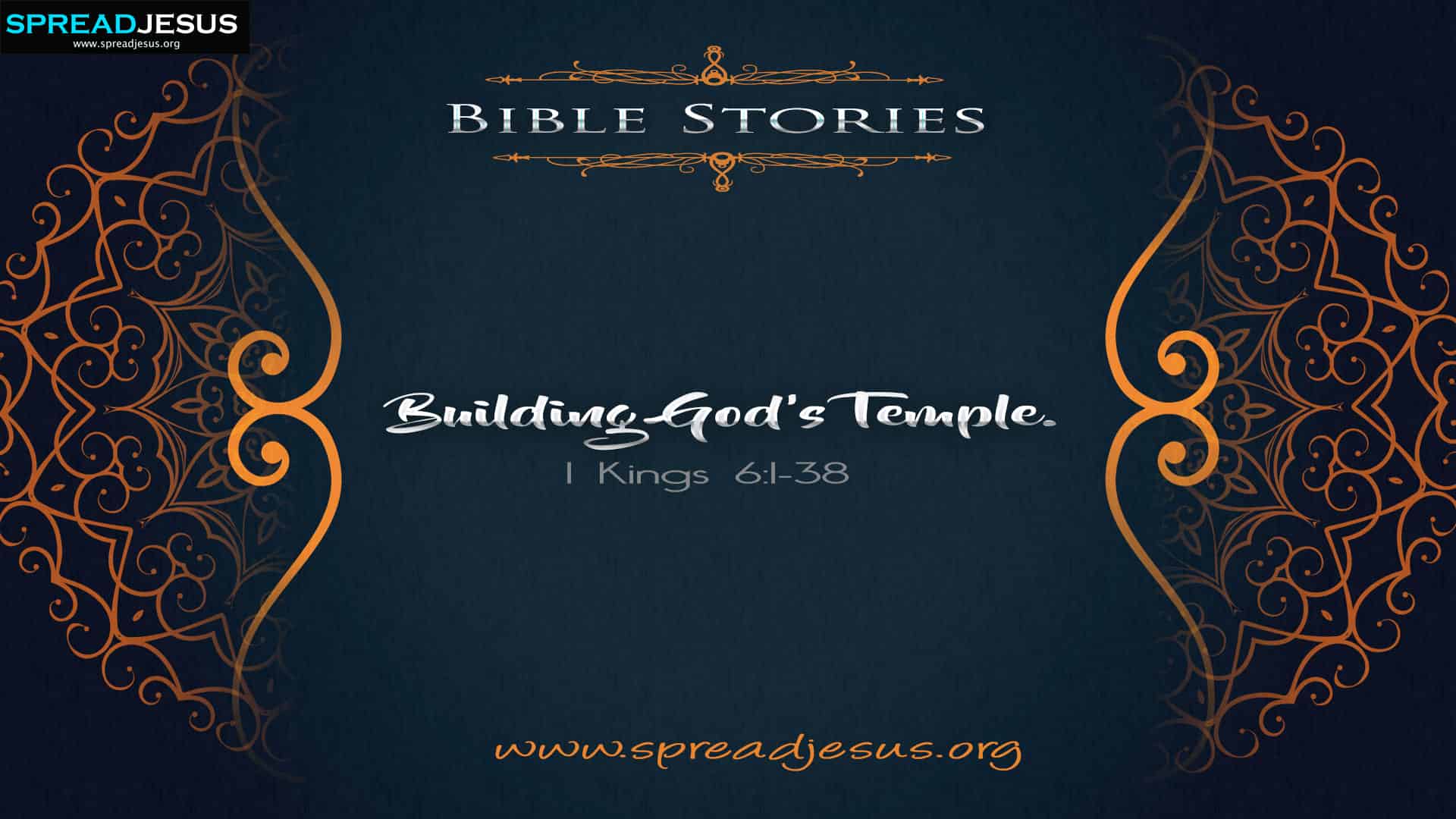 1 Kings 6:1-38: Building God's Temple - Bible Stories Explained 