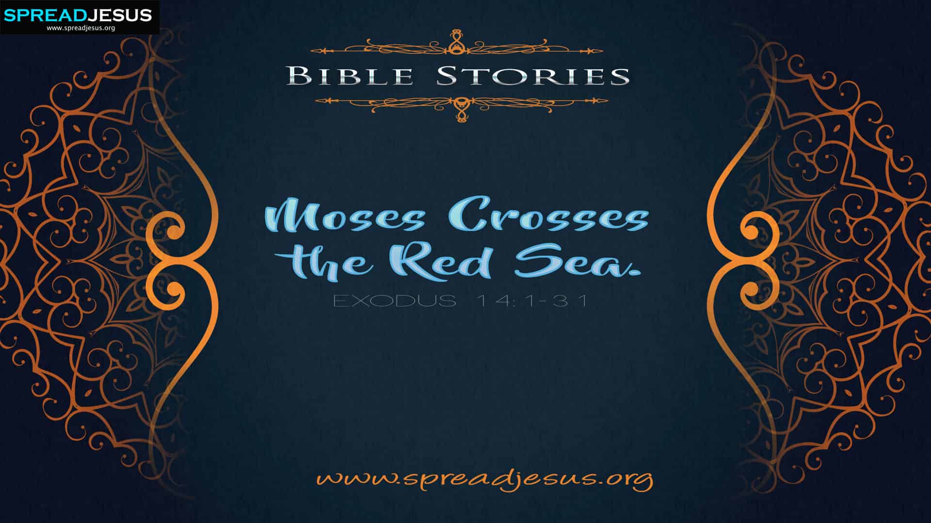 Moses Crossing Red Sea: Exodus 14:1-31 Bible Story Explained