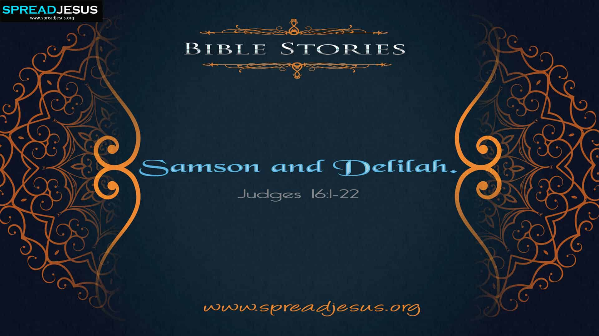 Samson And Delilah Judges 161 22 Bible Stories 6525