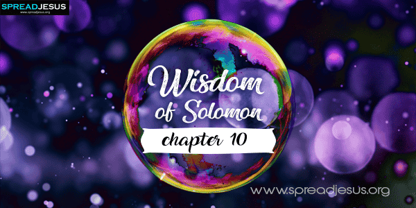 The Wisdom of Solomon Chapter-10