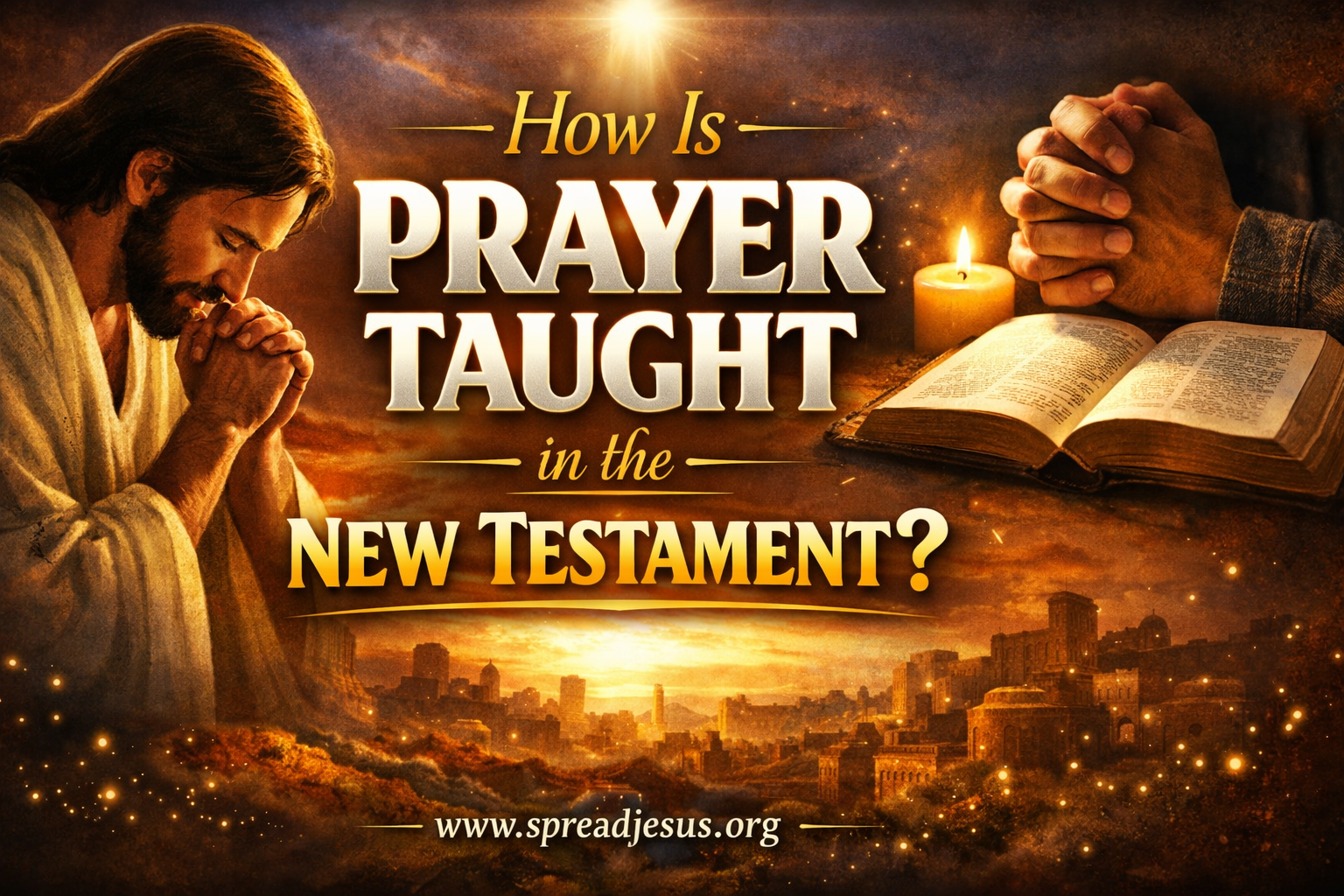How Is Prayer Taught in the New Testament?