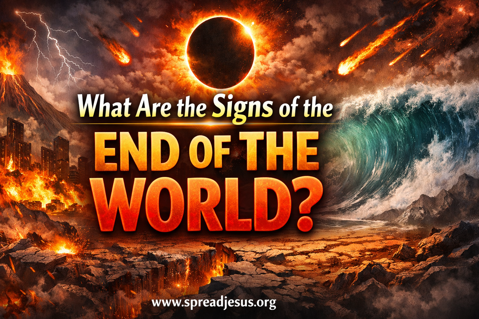 What are the signs of the end of the world?
