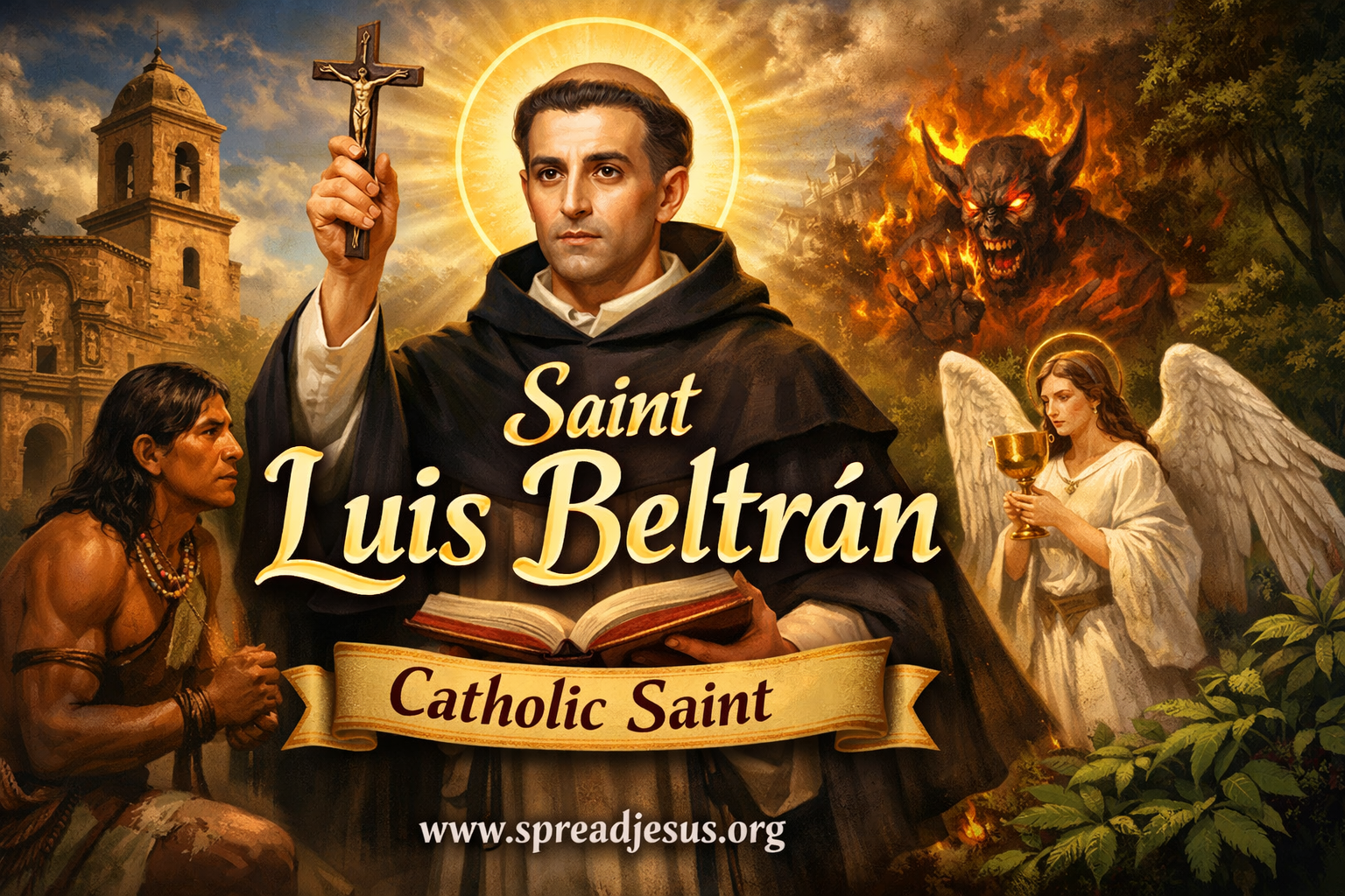 Saint Luis Beltran  Catholic Saint