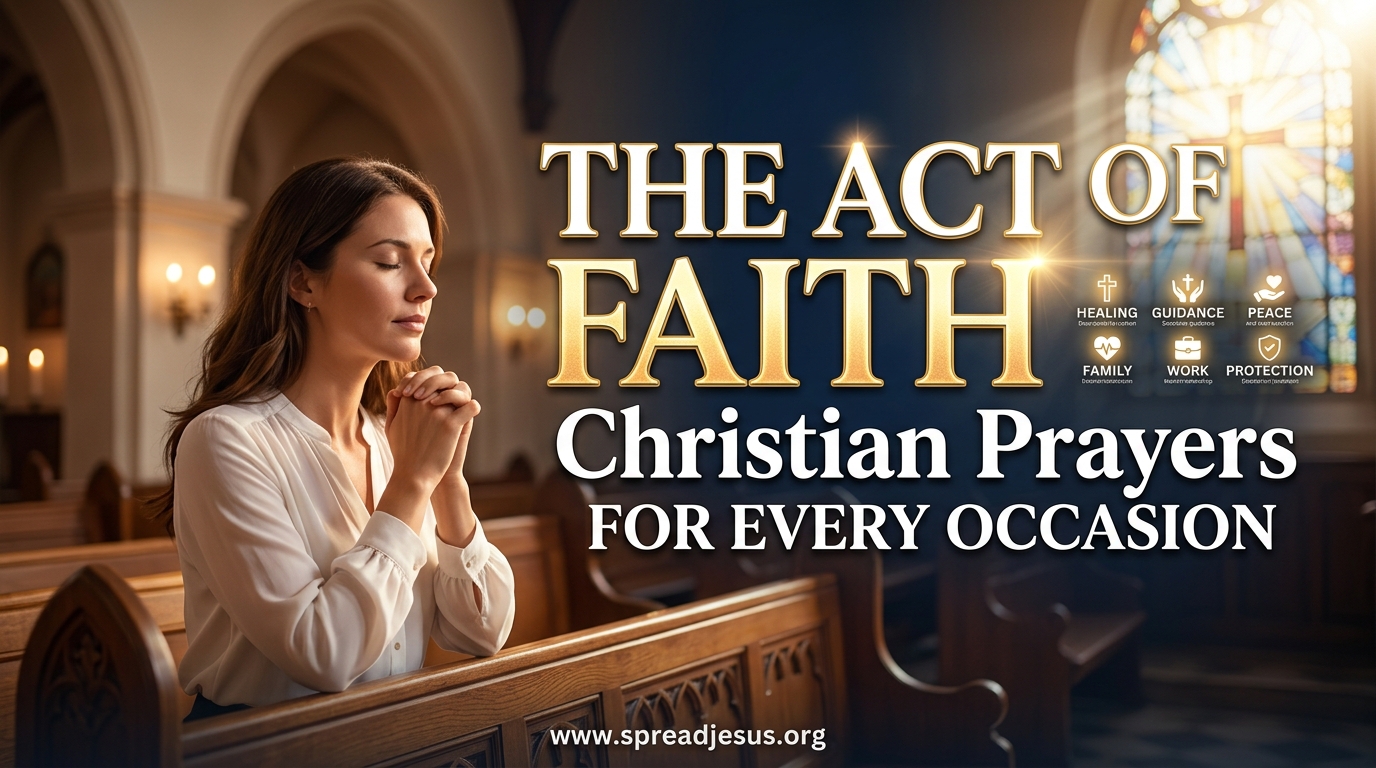 The Act of Faith-Christian Prayers for Every Occasion