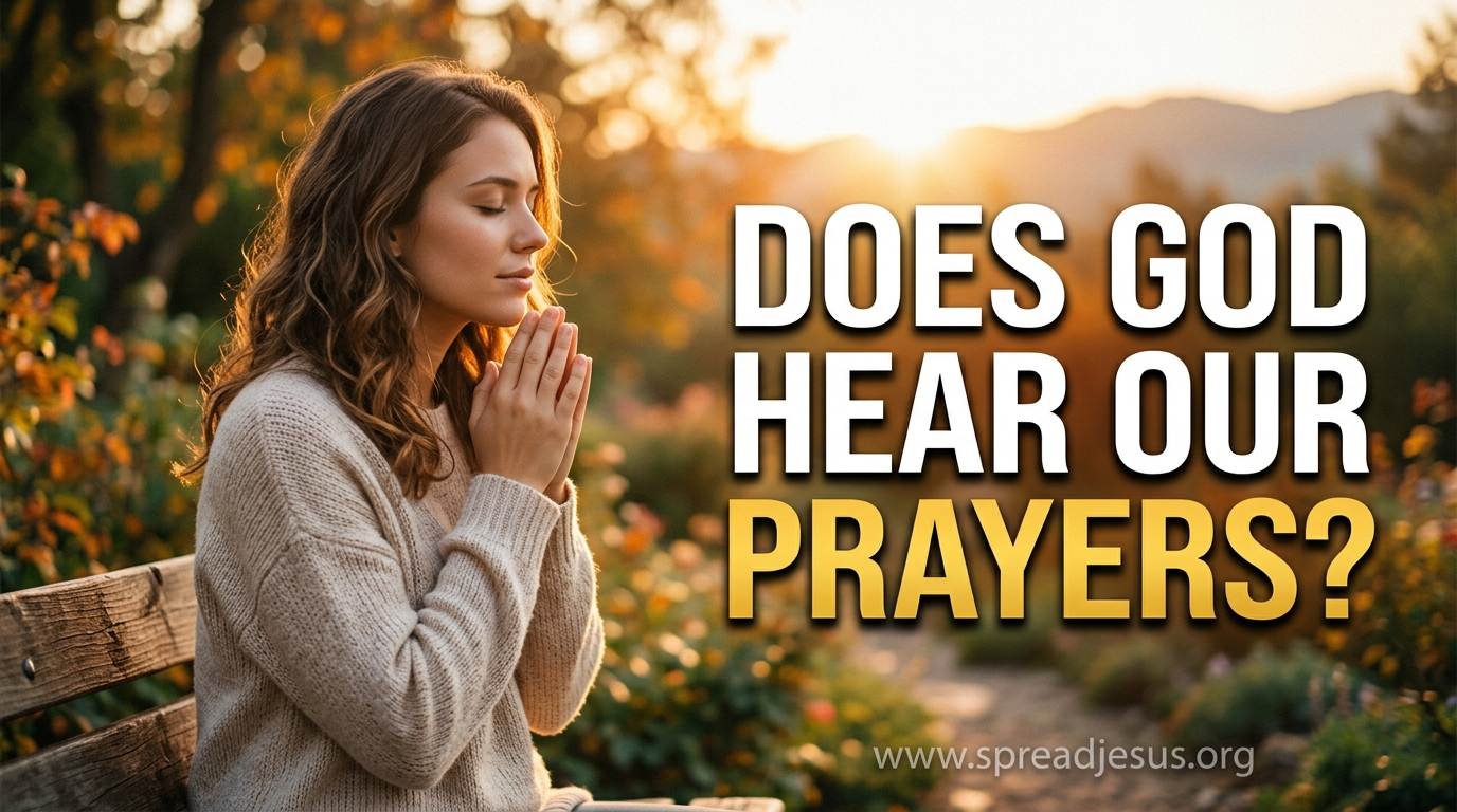 Does God hear our prayers?