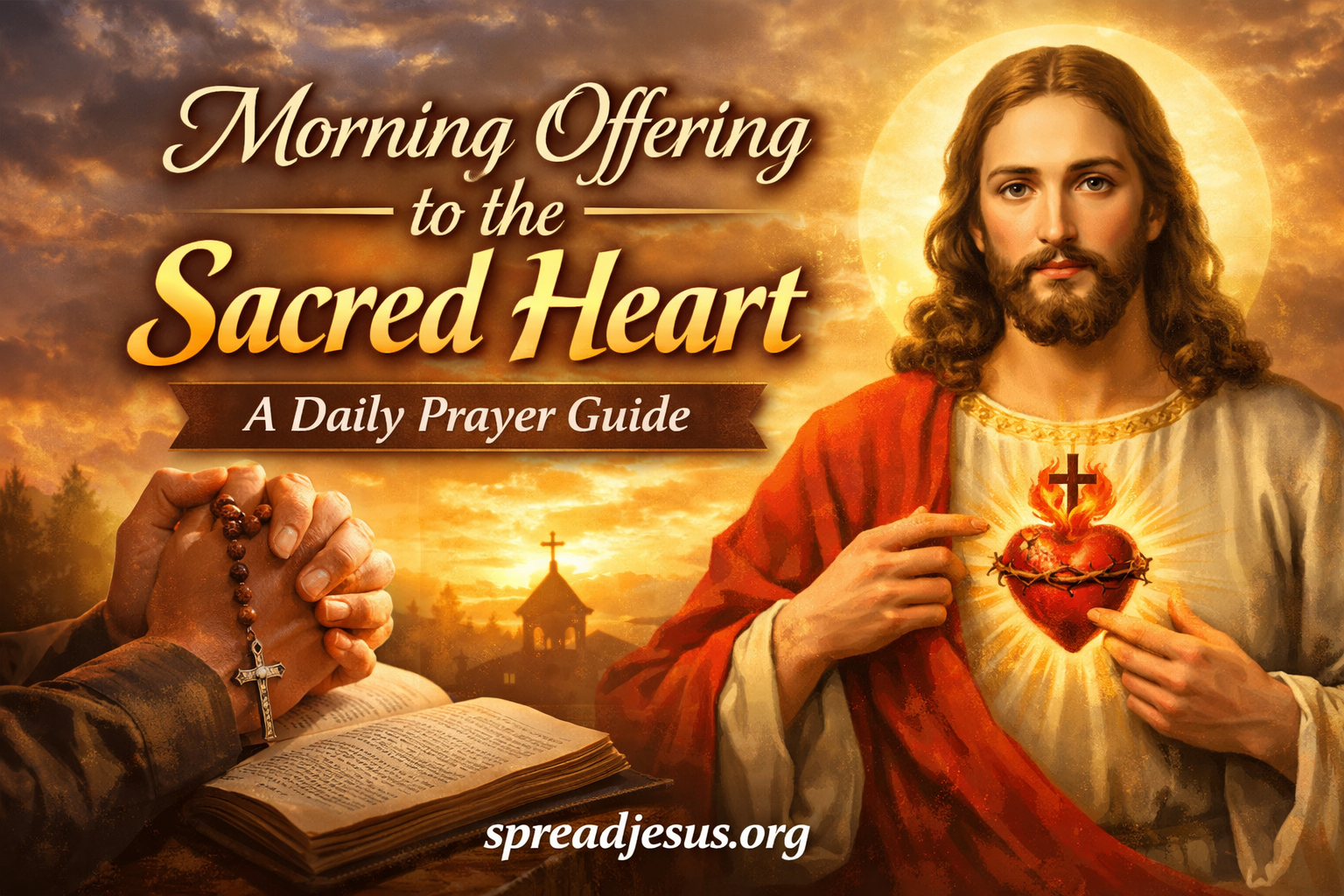 Morning Offering to the Sacred Heart-A Daily Prayer Guide
