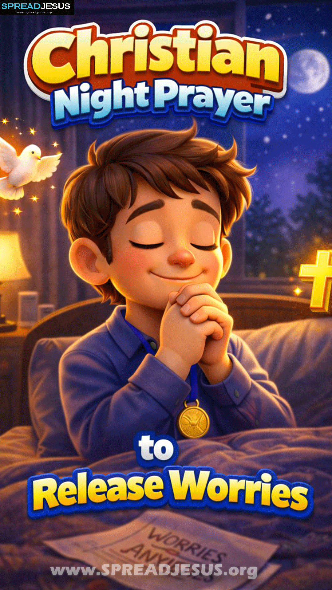 Christian Night Prayer-Christian Shorts for Whats App