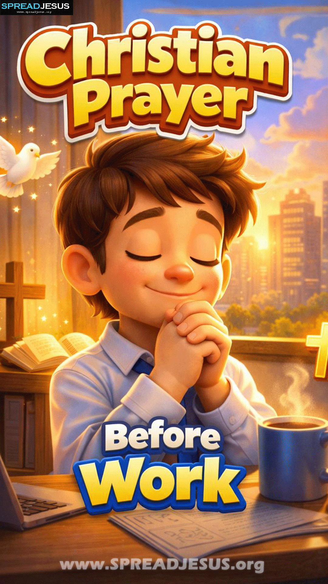 Christian Prayer Before Work-Christian Video Shorts