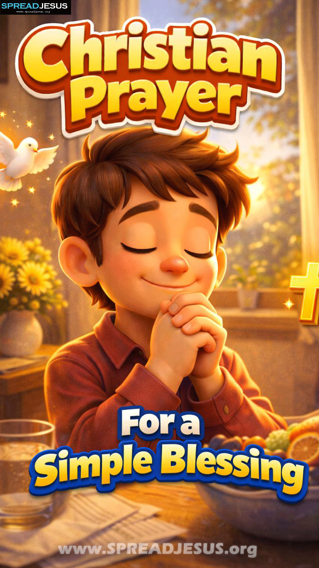 Prayer of Thanks for Small Blessings-Christian Shorts for Whats App