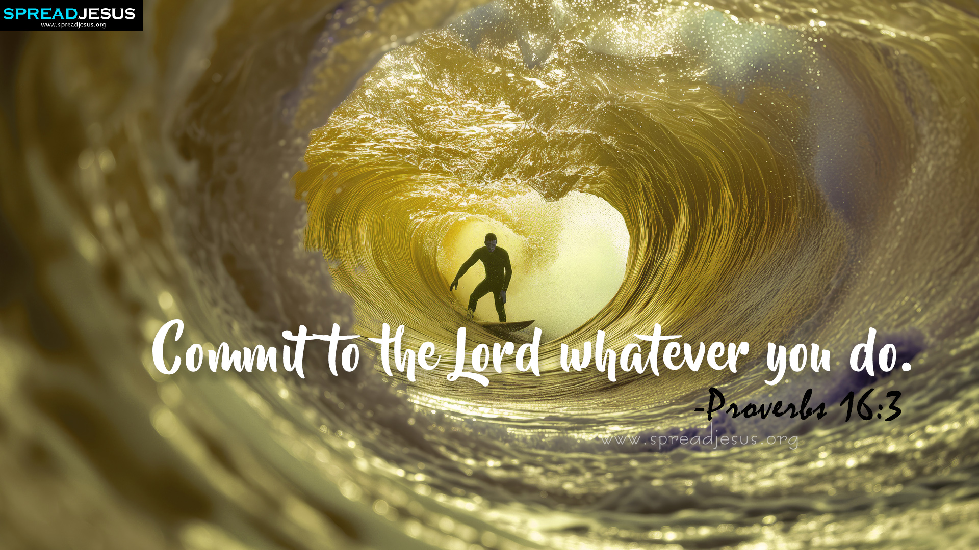 Free HD Bible Verses Wallpapers Proverbs 16:3