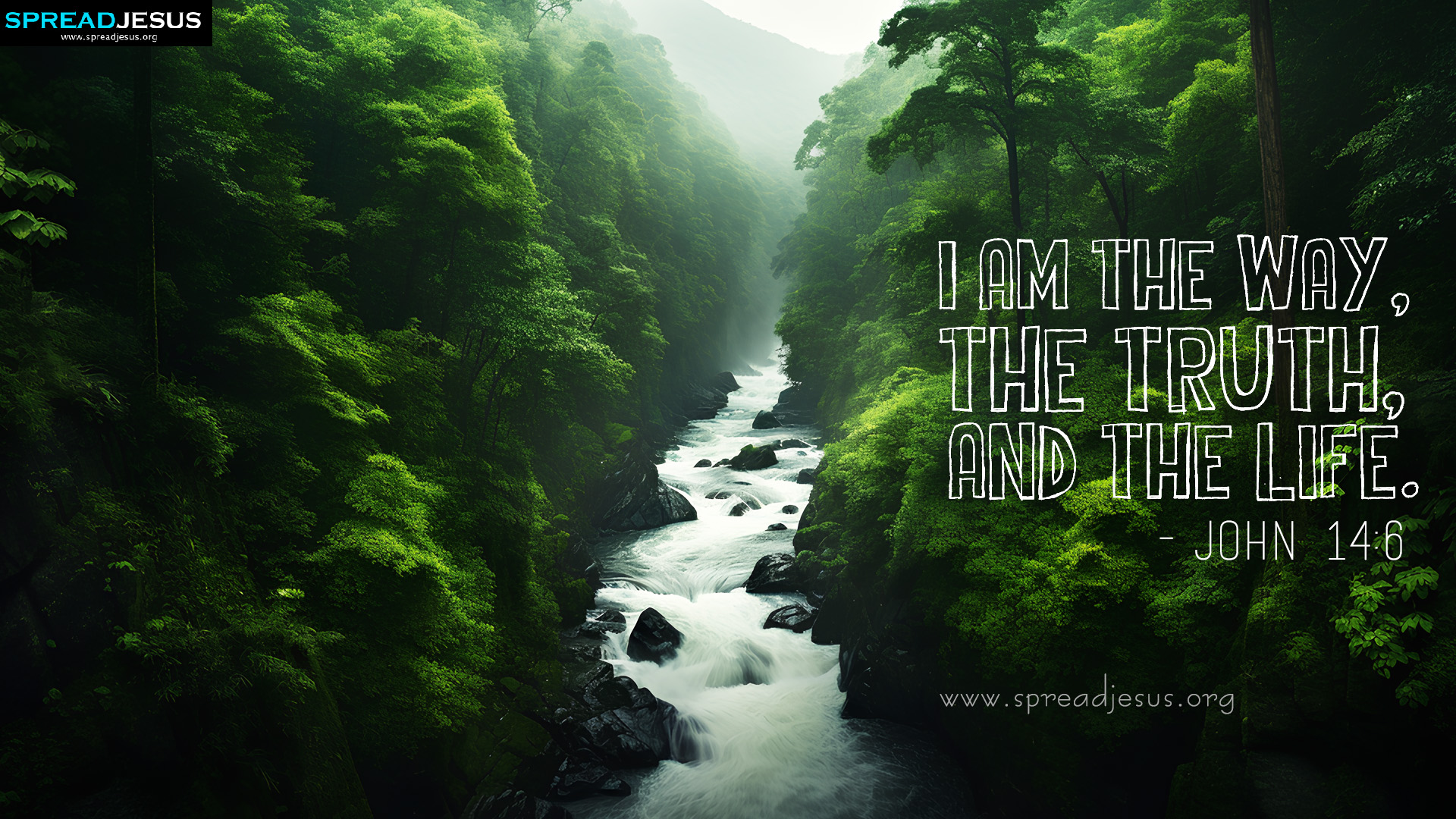 Free HD Bible Verse John 14:6 Backgrounds Uplift Your Mind