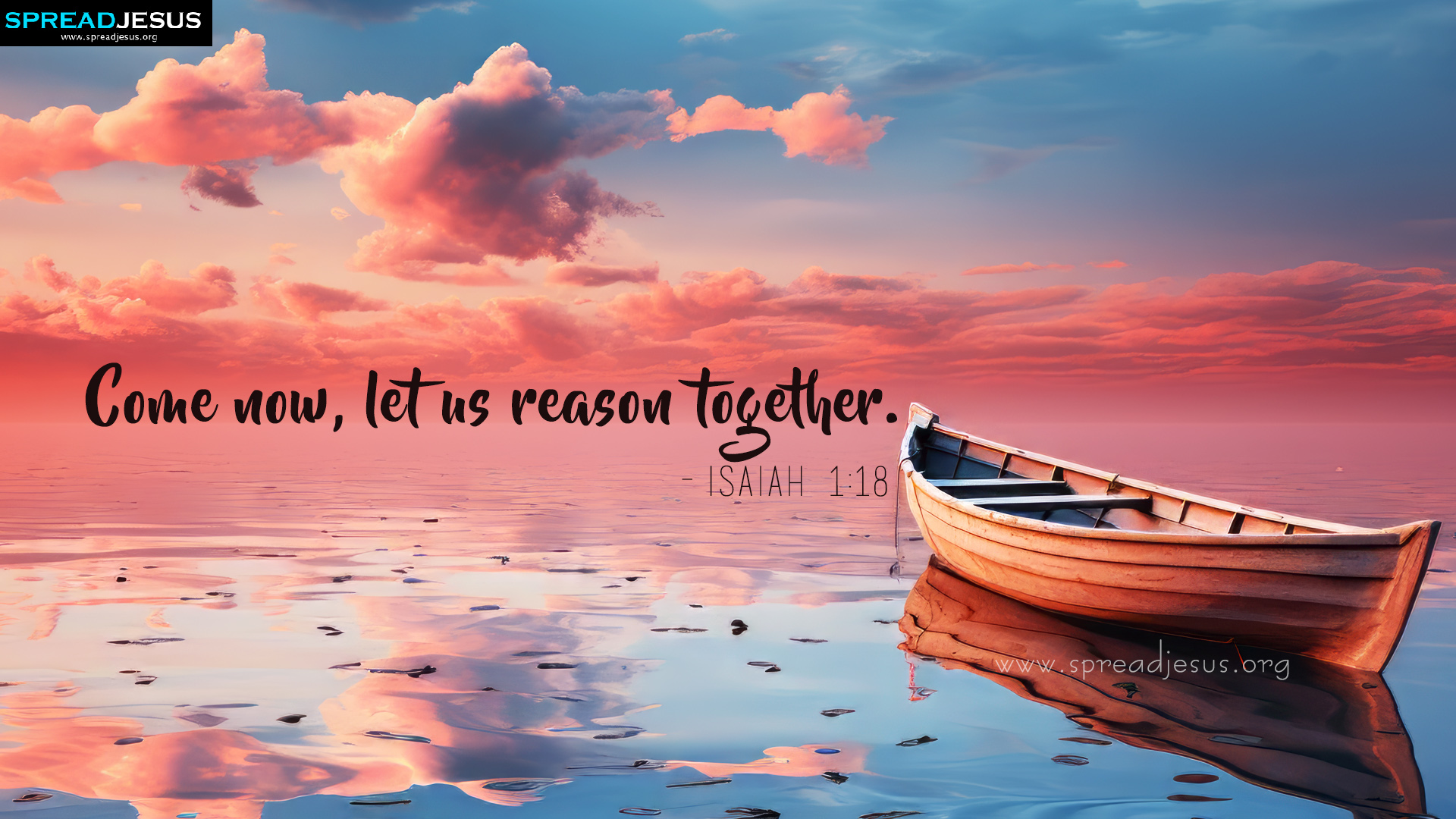 Free HD Bible Verses Isaiah 1:18 Wallpapers for Download