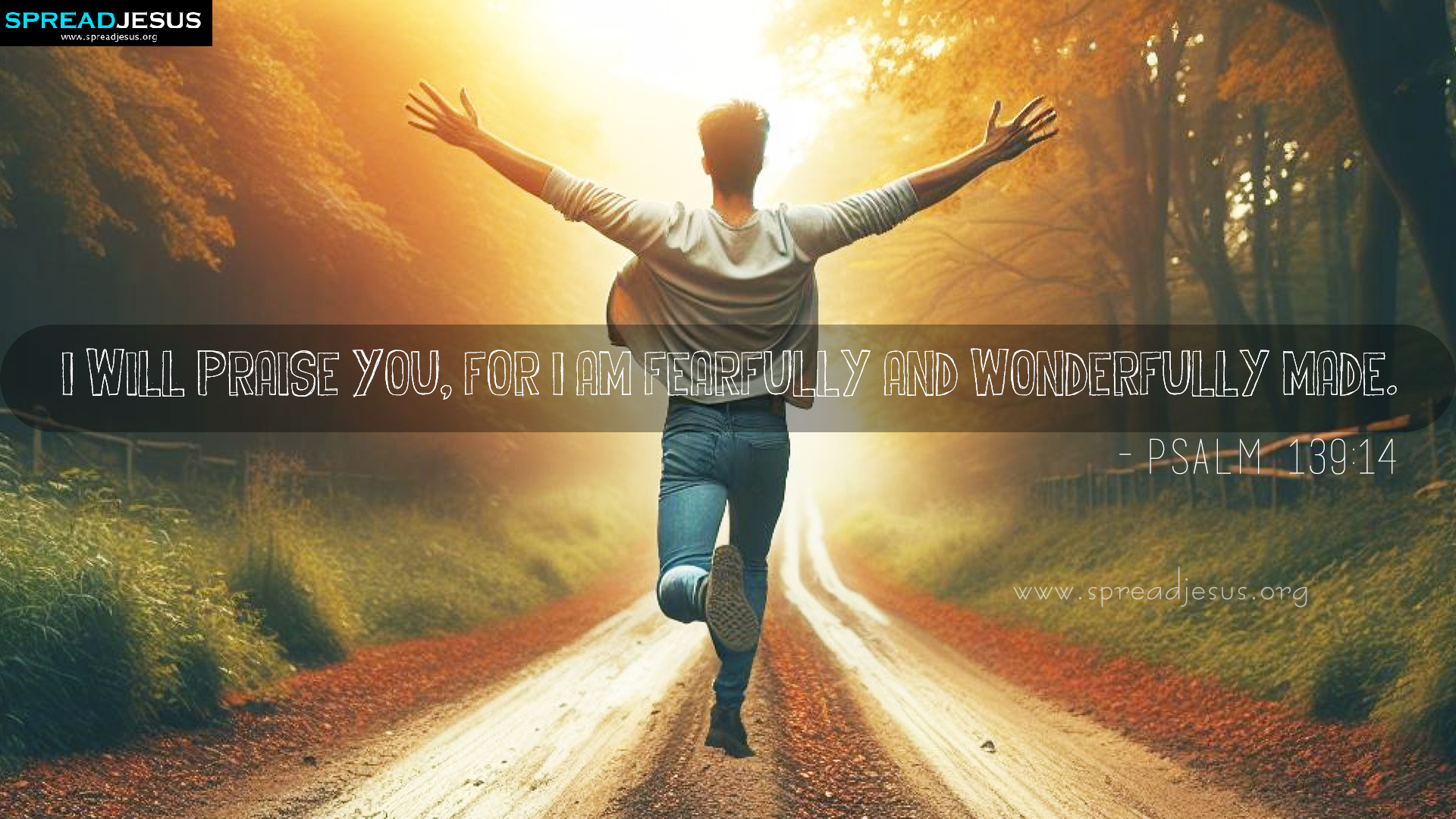 Beautiful Christian Bible Verse Psalm 139:14 Wallpapers