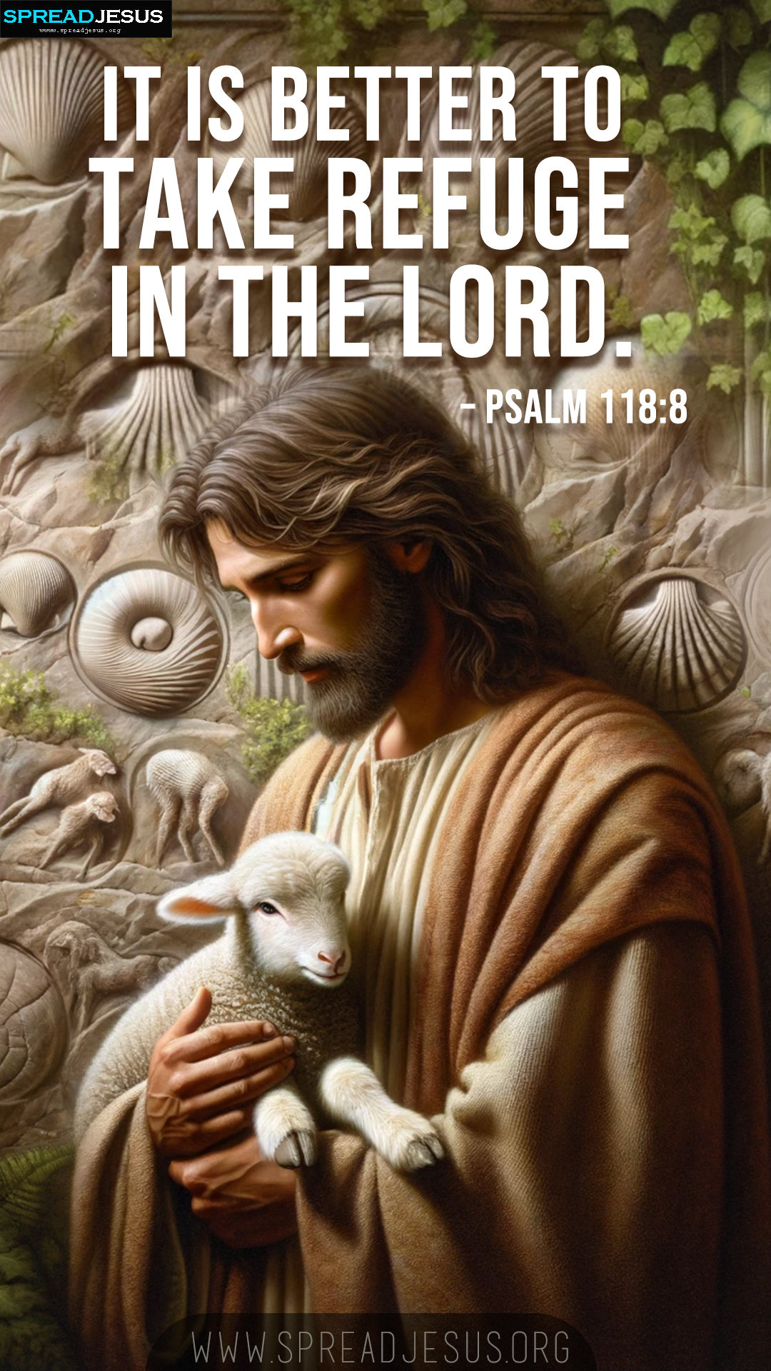 Inspiring Christian Wallpapers Psalm 118:8 Bible Quotes for WhatsApp