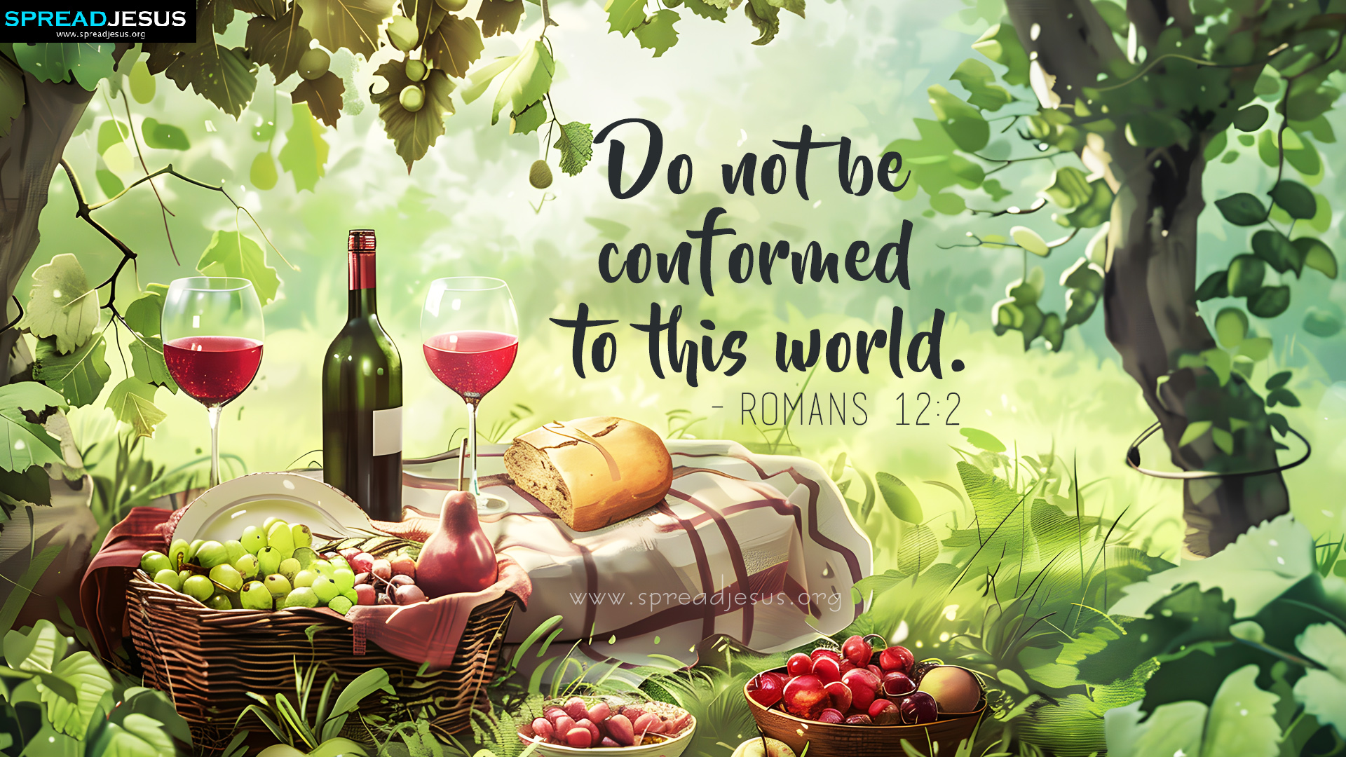 Inspirational Scripture Wallpapers Romans 12:2 HD Download