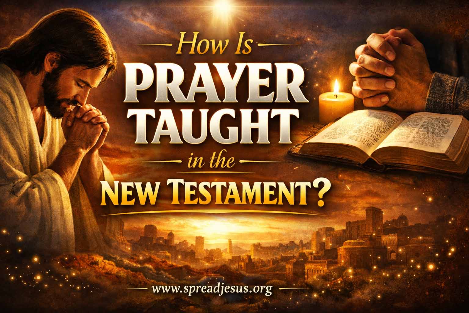 How Is Prayer Taught in the New Testament?