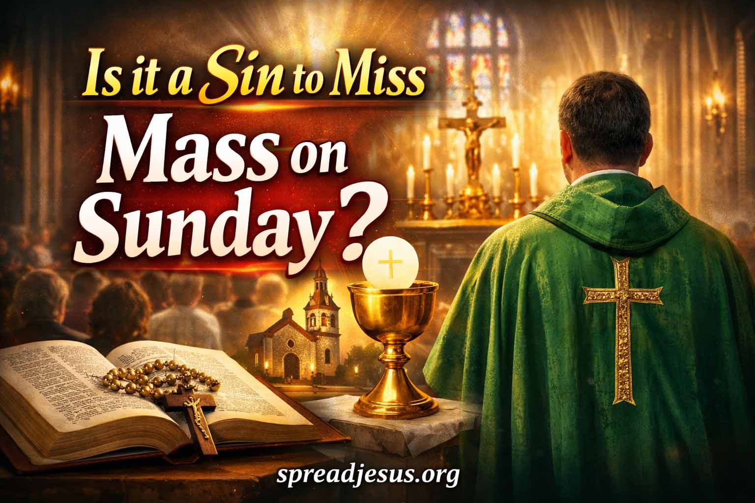 Is it a sin to miss Mass on Sunday?