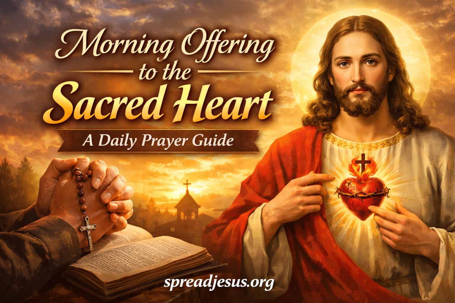 Morning Offering to the Sacred Heart-A Daily Prayer Guide