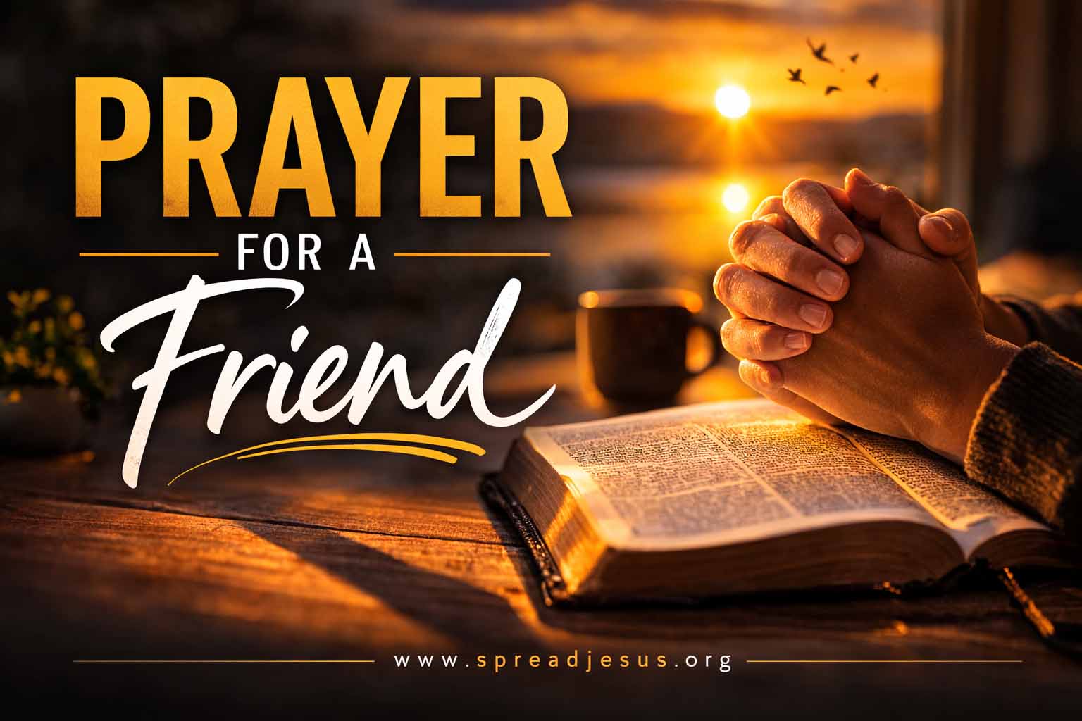 Prayer For A Friend