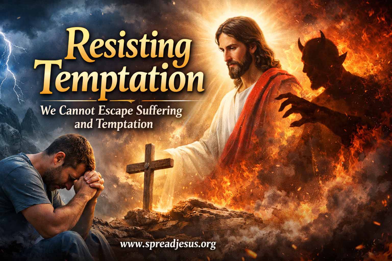Resisting Temptation-we cannot escape suffering and temptation